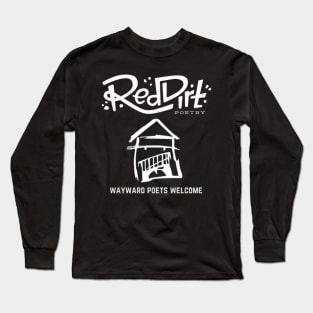 Red Dirt Logo - White Long Sleeve T-Shirt